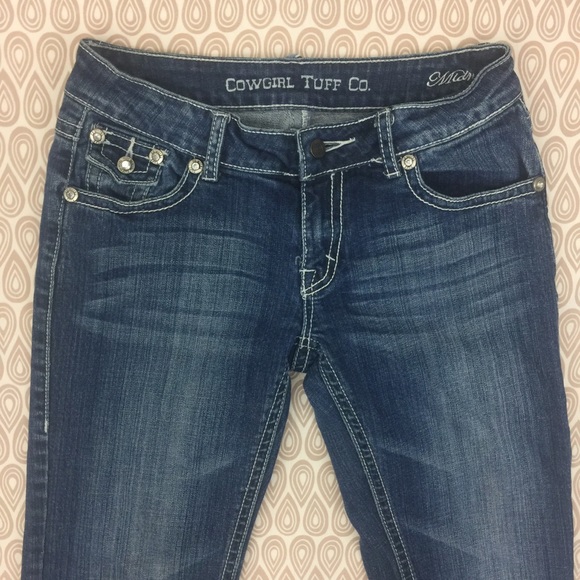 Cowgirl Tuff Co Midnight Womens Jeans SZ 26X33 W51 - Picture 2 of 8